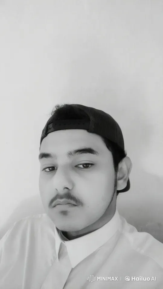 Man Smoking Cigarette in Black-and-White Loop – AI Generated Video | Hailuo AI