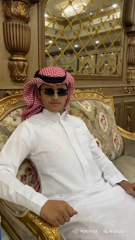 Man in Traditional Attire Smokes with Elegance – AI Generated Video | Hailuo AI