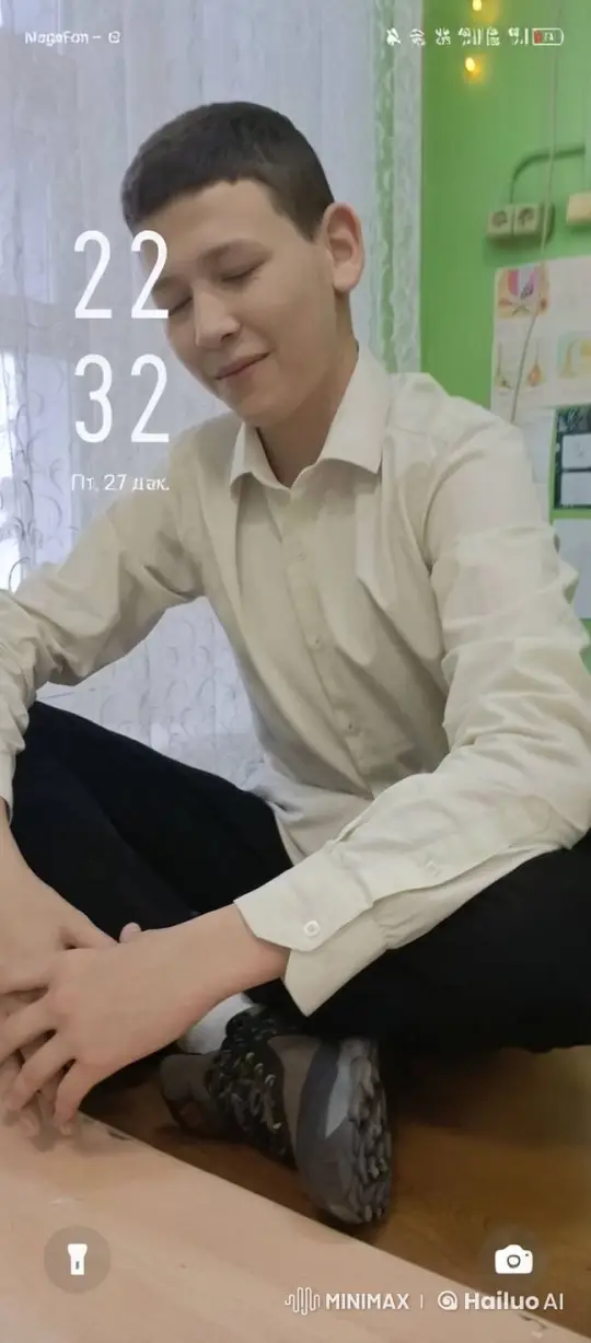 Young Man Receiving Affectionate Kisses in Cozy Room – AI Generated Video | Hailuo AI