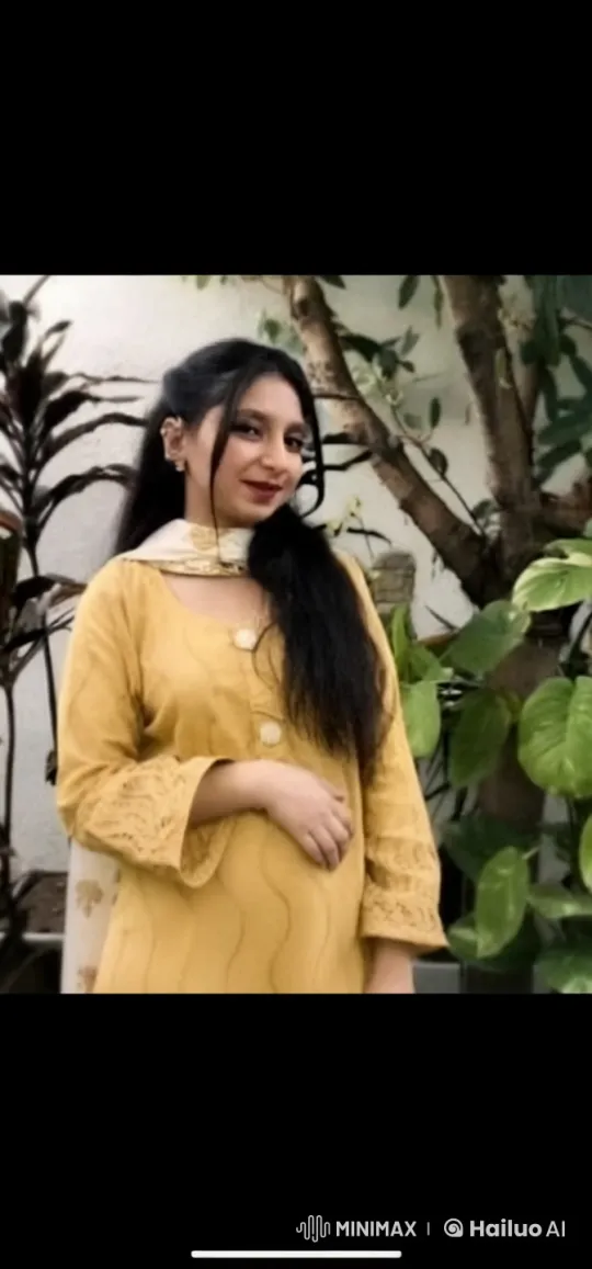Girl in Yellow Dress Sways Seductively in Garden Setting – AI Generated Video | Hailuo AI