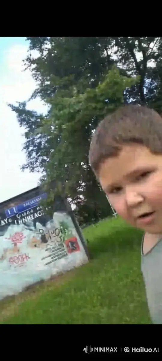 Young Boy Reacts to Sudden Boom in Live2D Animation – AI Generated Video | Hailuo AI
