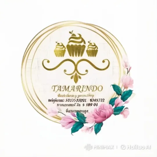 Tamarindo Bakery: Elegant Cake and Logo Display – AI Generated Video | Hailuo AI