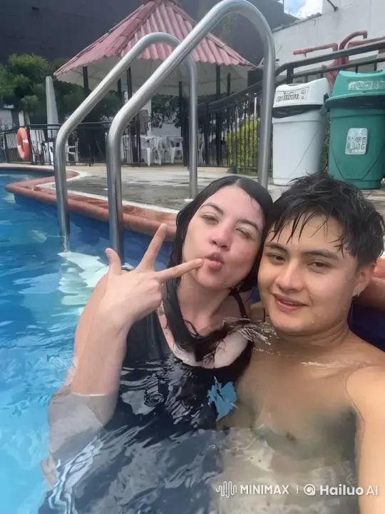 Poolside Interactions and Emotional Moments – AI Generated Video | Hailuo AI