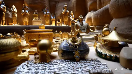 Aesthetic Journey Through Pharaohs' Treasures in Egypt – AI Generated Video | Hailuo AI