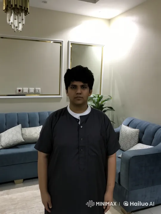 Live2D Animation: Person Smoking in Modern Living Room – AI Generated Video | Hailuo AI