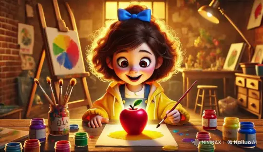 Ella's Magical Live2D Art Studio Adventure – AI Generated Video | Hailuo AI