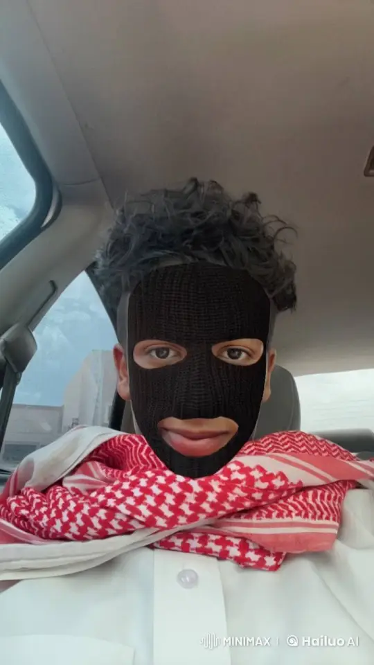 Person in Traditional Attire Smokes in Car Interior – AI Generated Video | Hailuo AI