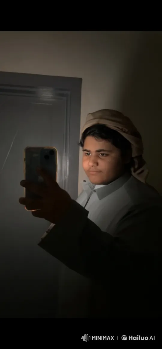 Young Man Smoking in Dimly Lit Room – AI Generated Video | Hailuo AI