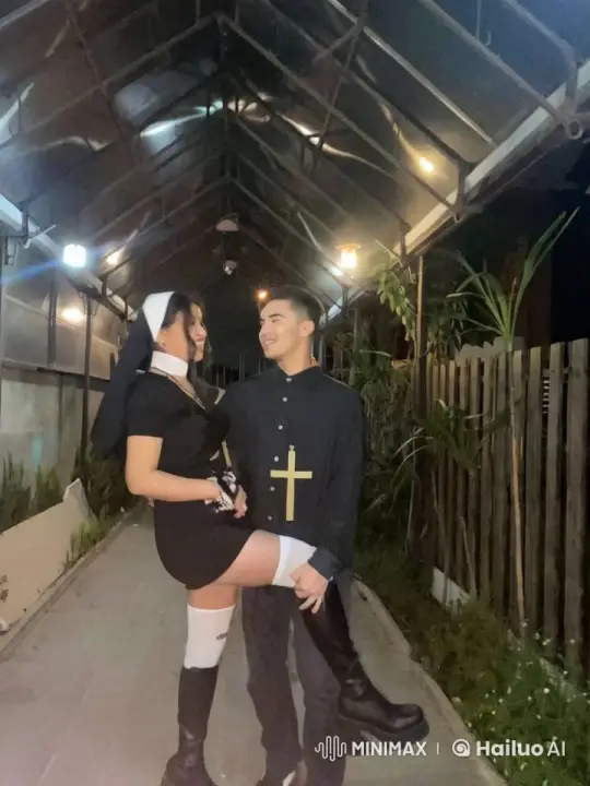 Couple's Joyful Reggaeton Dance Under Lights – AI Generated Video | Hailuo AI