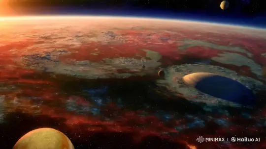 Cosmic Panorama: Origins and Beauty of Celestial Bodies – AI Generated Video | Hailuo AI