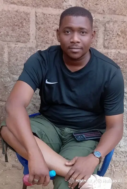 Man Transitions from Sitting to Running with Energy – AI Generated Video | Hailuo AI