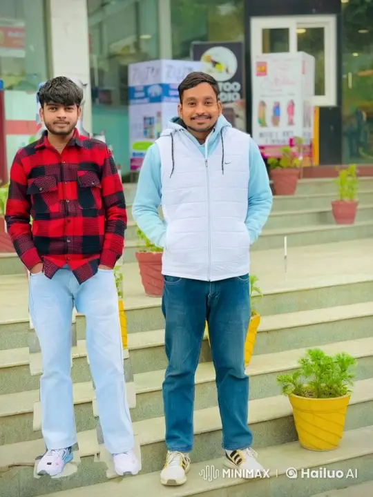 Affectionate Friends Share a Casual Moment – AI Generated Video | Hailuo AI