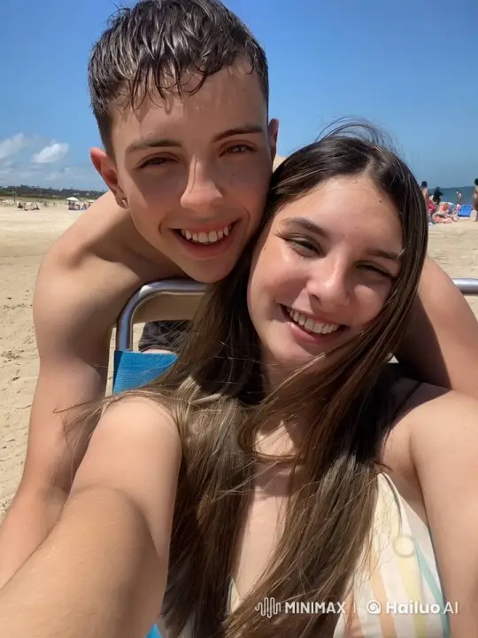 Boy Kisses Another Woman, Breaking Girl's Heart on the Beach – AI Generated Video | Hailuo AI