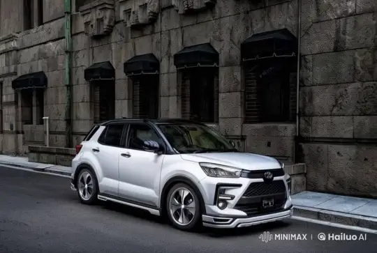 Sleek SUV Showcases Realism on Urban Street – AI Generated Video | Hailuo AI