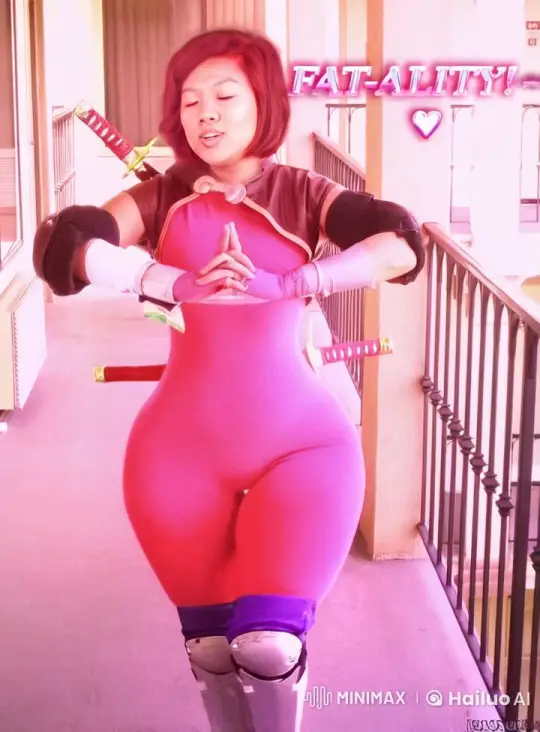 Asian Cosplayer Meditates in Kunoichi Costume – AI Generated Video | Hailuo AI