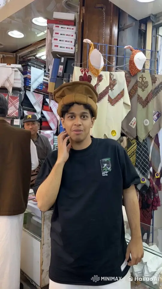 Young Man Smoking in Bustling Marketplace – AI Generated Video | Hailuo AI