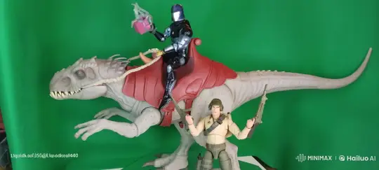 Iron Cobra Commander Battles Duke on Armored Dinosaur – AI Generated Video | Hailuo AI