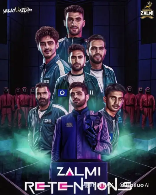 Team Celebrates PSL 10 Victory with Joyful Display – AI Generated Video | Hailuo AI