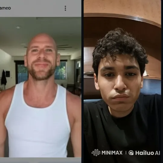 Affectionate Embrace of Two Men in Live2D Animation – AI Generated Video | Hailuo AI