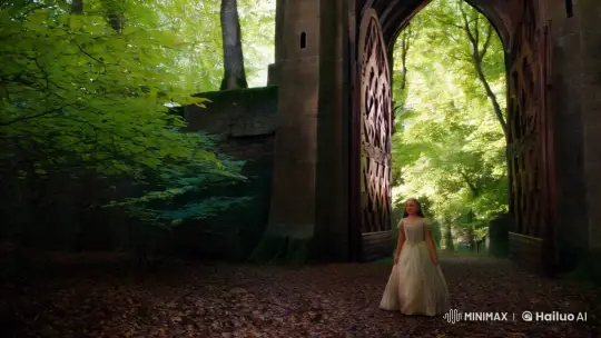 Princess Lily's Quest to Heal a Wounded Bird in the Forest – AI Generated Video | Hailuo AI