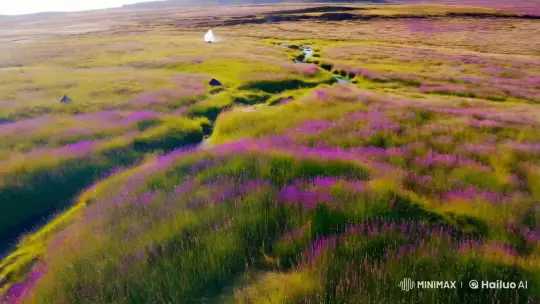 Tranquil Valley: A Dance of Nature and Man – AI Generated Video | Hailuo AI