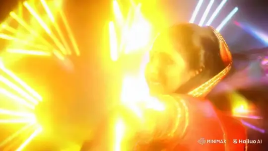 Vibrant Bollywood Dance Performance Display – AI Generated Video | Hailuo AI
