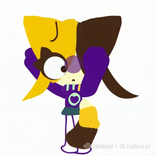 Animated Character Reacts with Shock and Disbelief – AI Generated Video | Hailuo AI