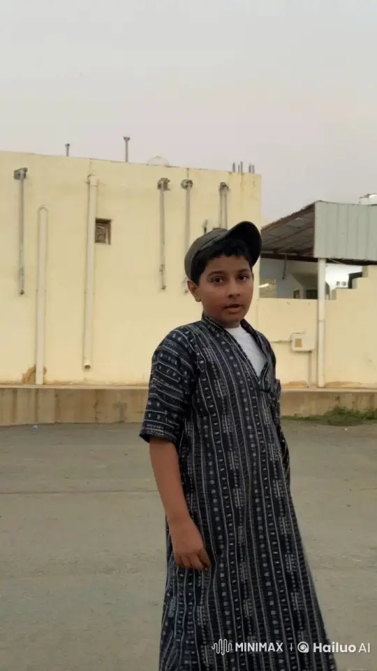 Young Boy Smokes in Front of Building – AI Generated Video | Hailuo AI