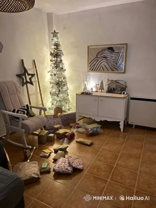 3 Kings Bring Gifts to Festive Christmas Scene – AI Generated Video | Hailuo AI