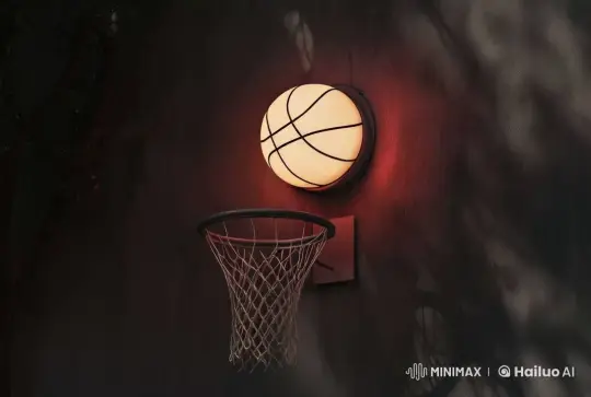 Tranquil Coastal Basketball Scene with Gentle Breeze – AI Generated Video | Hailuo AI