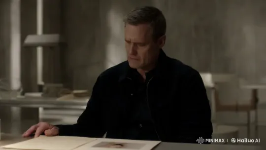 Melancholic Man in a Minimalist Room – AI Generated Video | Hailuo AI