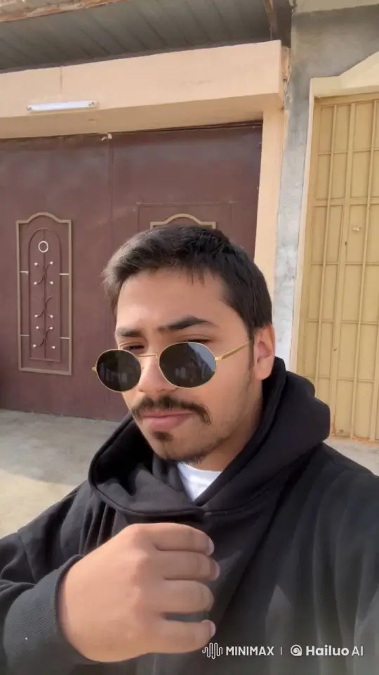 Young Person Smoking Calmly Outside – AI Generated Video | Hailuo AI