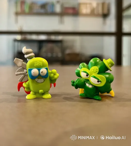 Animated Figures Engage in Playful Combat – AI Generated Video | Hailuo AI