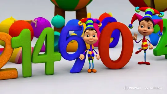 3D Animated Educational Video Featuring Numbers 1 to 10 – AI Generated Video | Hailuo AI
