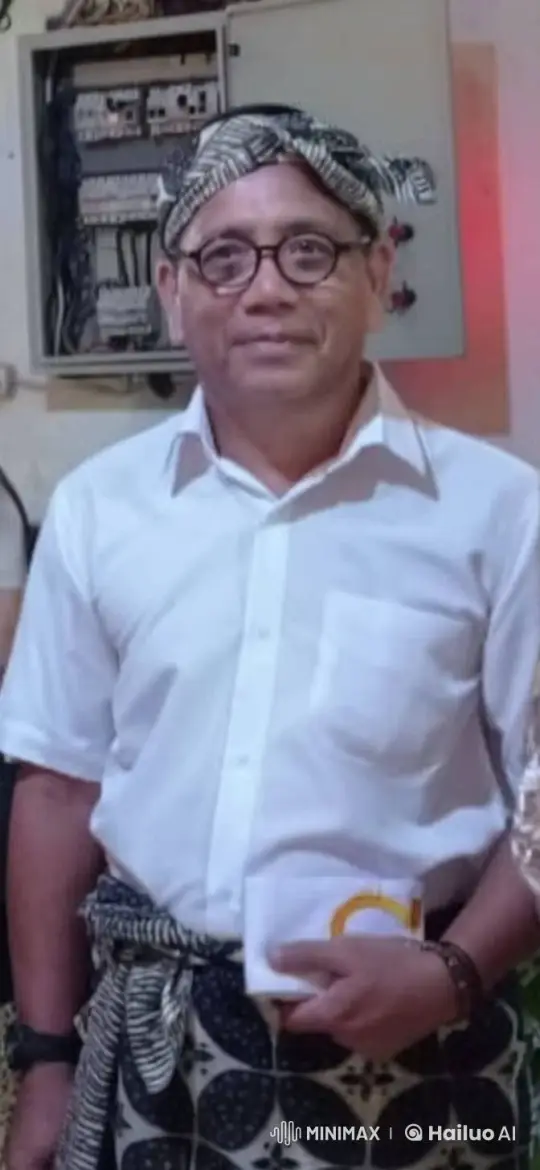 Man in White Shirt Stands Still, Smiles at Electrical Panel – AI Generated Video | Hailuo AI