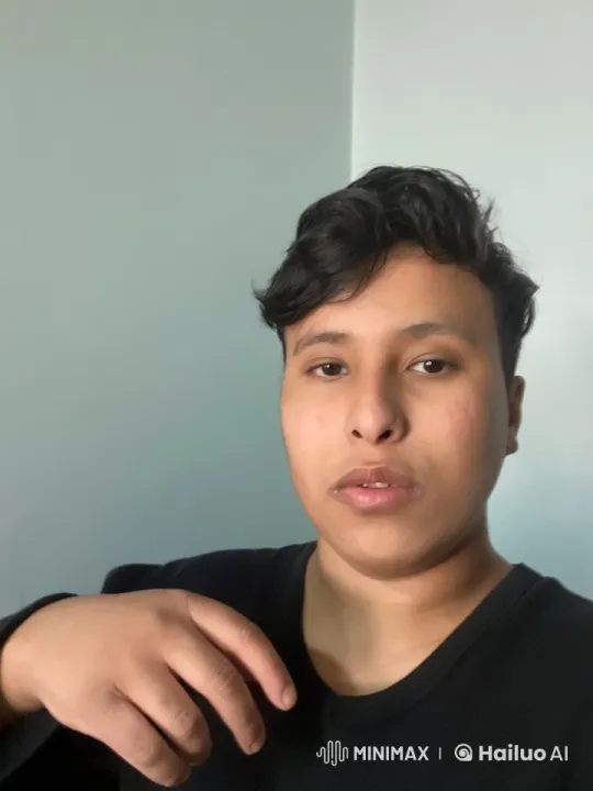 Person Smoking Cigarette with Neutral Expression – AI Generated Video | Hailuo AI