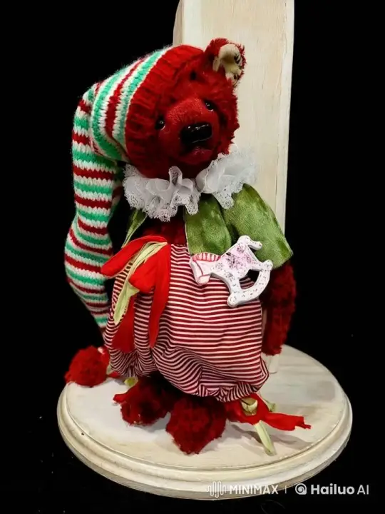 Festive Dancing Bear in Joyful Performance – AI Generated Video | Hailuo AI