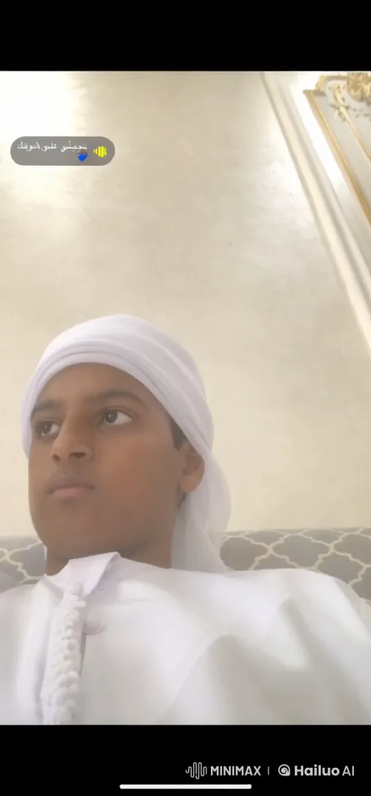 Young Person Smoking Calmly in Traditional Attire – AI Generated Video | Hailuo AI