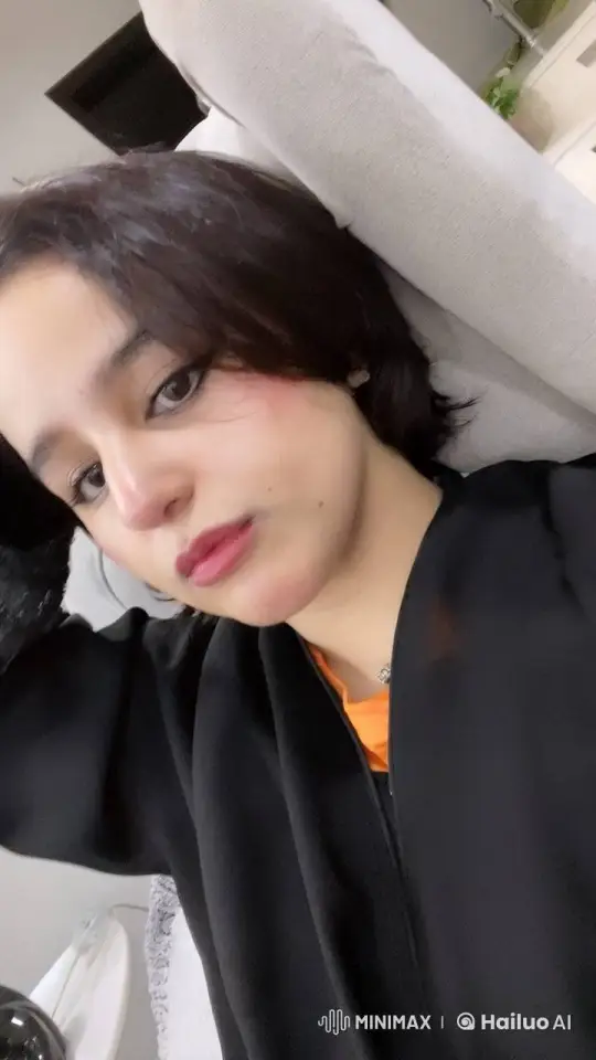 Close-up of a Person Smoking on a Couch – AI Generated Video | Hailuo AI
