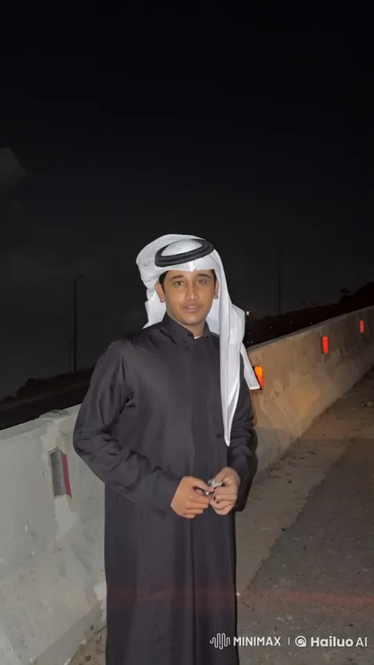 Young Man Reflects in Night's Quiet Calm – AI Generated Video | Hailuo AI