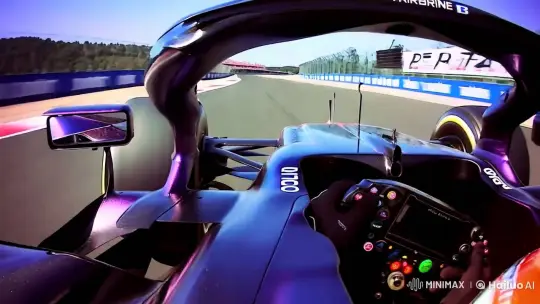 Formula 1 Racing Experience: A Driver's Perspective – AI Generated Video | Hailuo AI