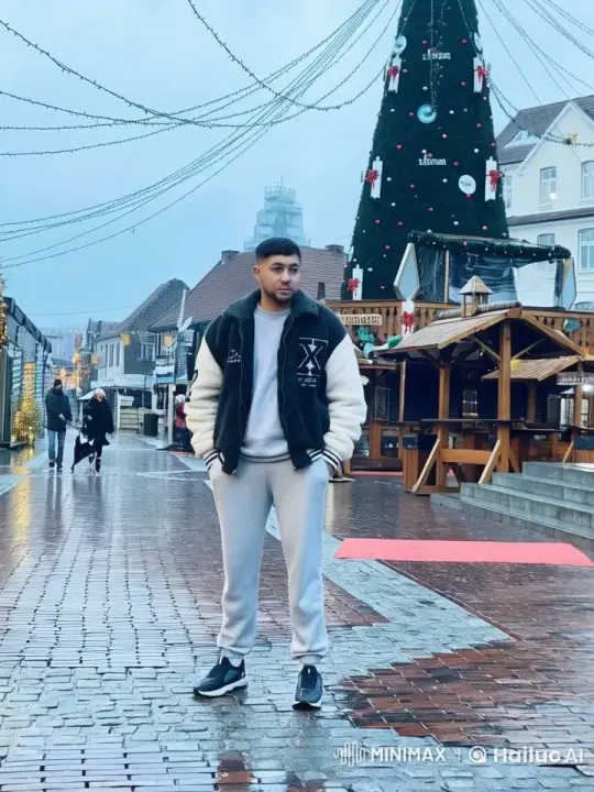 Festive Street Walk in Live2D Animation – AI Generated Video | Hailuo AI