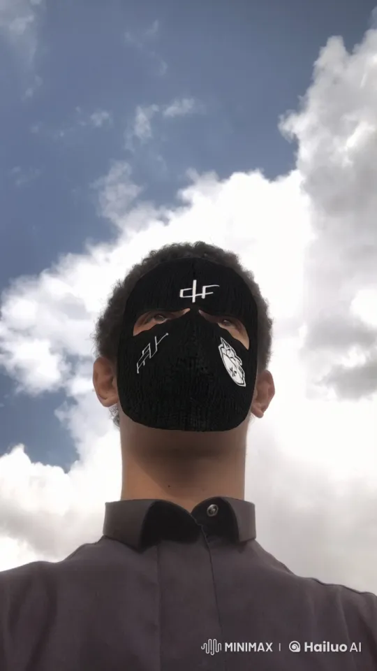 Tranquil Person Exhales Wisps of Smoke in Serene Sky – AI Generated Video | Hailuo AI