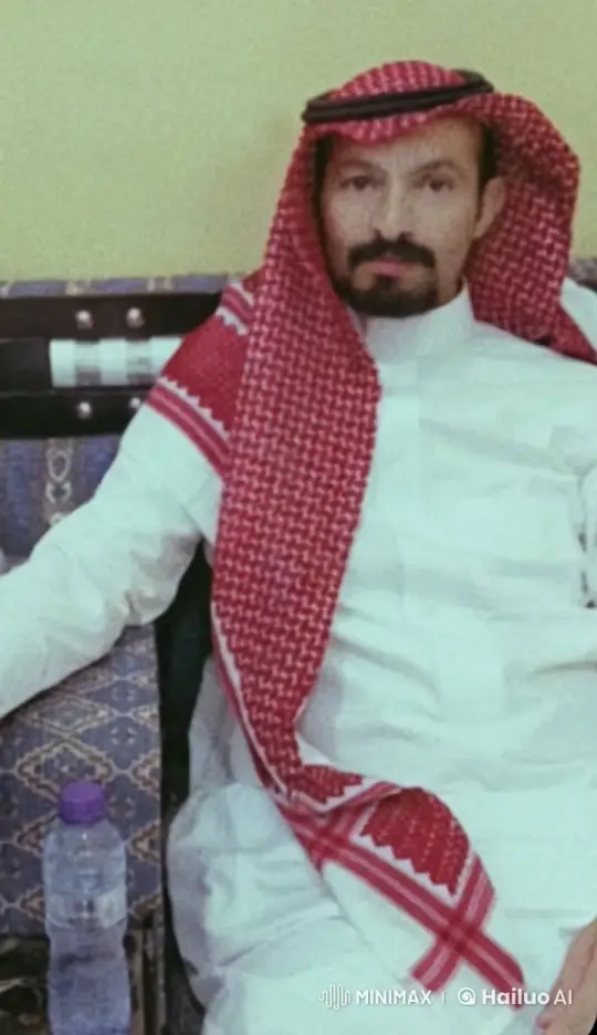 Man Smoking Calmly on Patterned Sofa – AI Generated Video | Hailuo AI