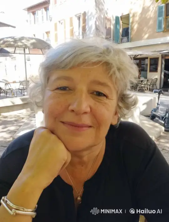 Contented Woman Enjoying Peaceful Cafe Ambiance – AI Generated Video | Hailuo AI