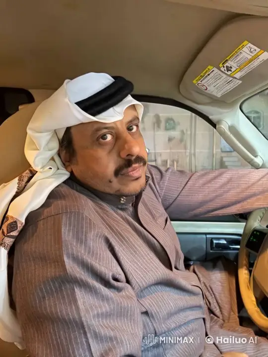 Traditional Attired Person Smoking in Car Interior – AI Generated Video | Hailuo AI