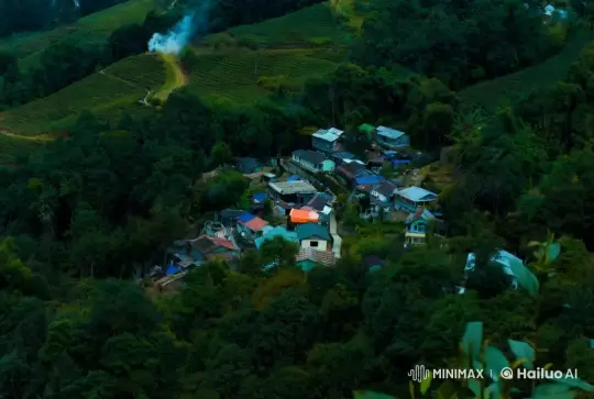Cinematic Drone Captures Majestic Valley in Ultra HDR – AI Generated Video | Hailuo AI