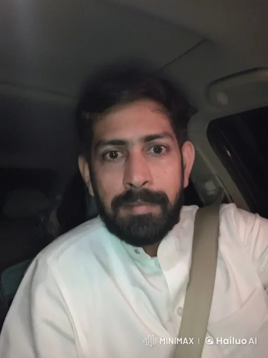 Man Smoking in Dimly Lit Car Interior – AI Generated Video | Hailuo AI
