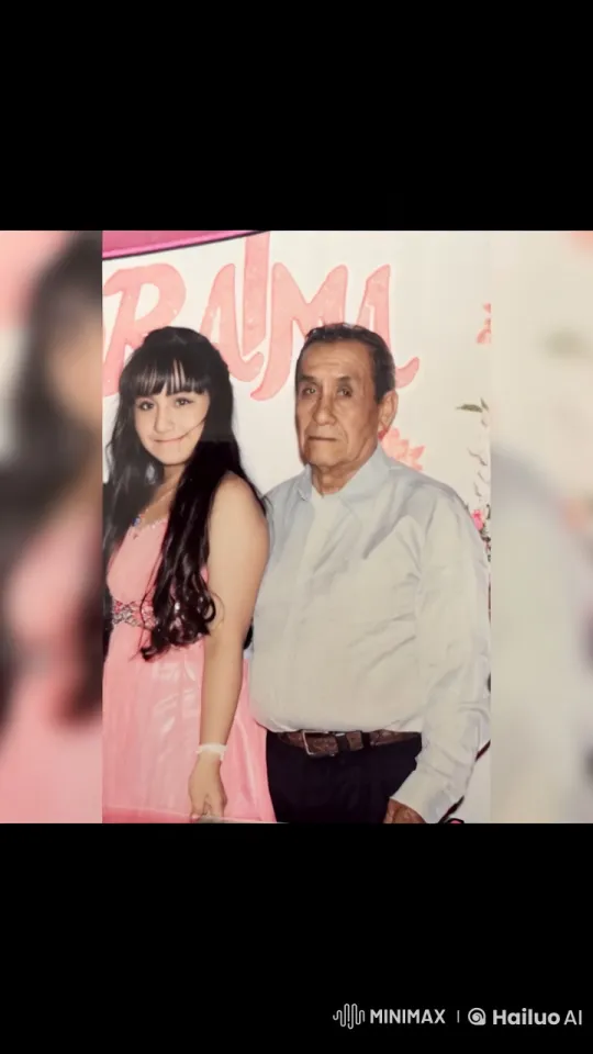 Affectionate Embrace Between Young Woman and Older Man – AI Generated Video | Hailuo AI