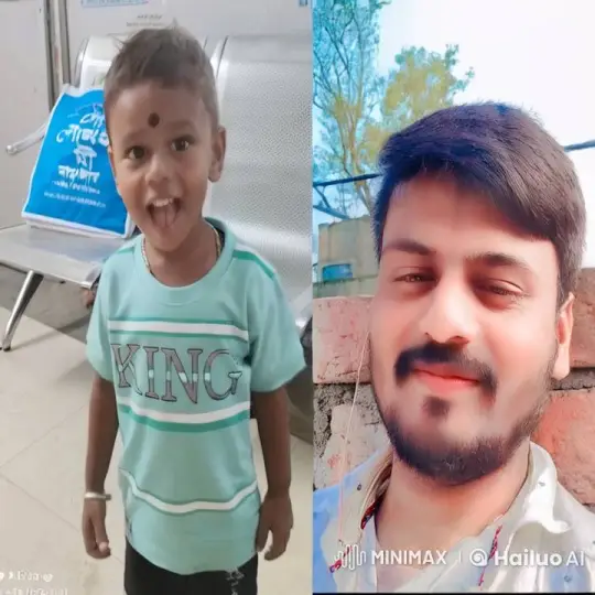 Father and Child Share Affectionate Moment – AI Generated Video | Hailuo AI